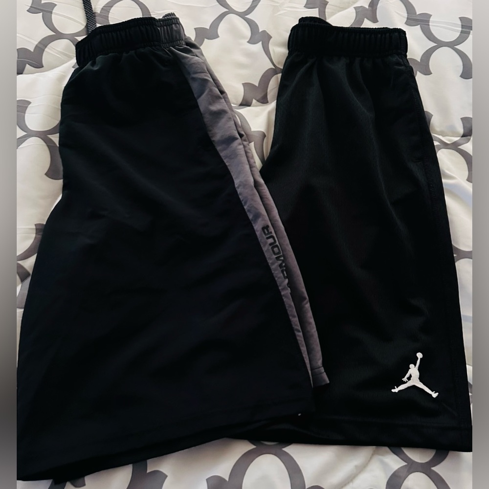 Junior Boys Athletic Shorts - Size Large - Lot of 2